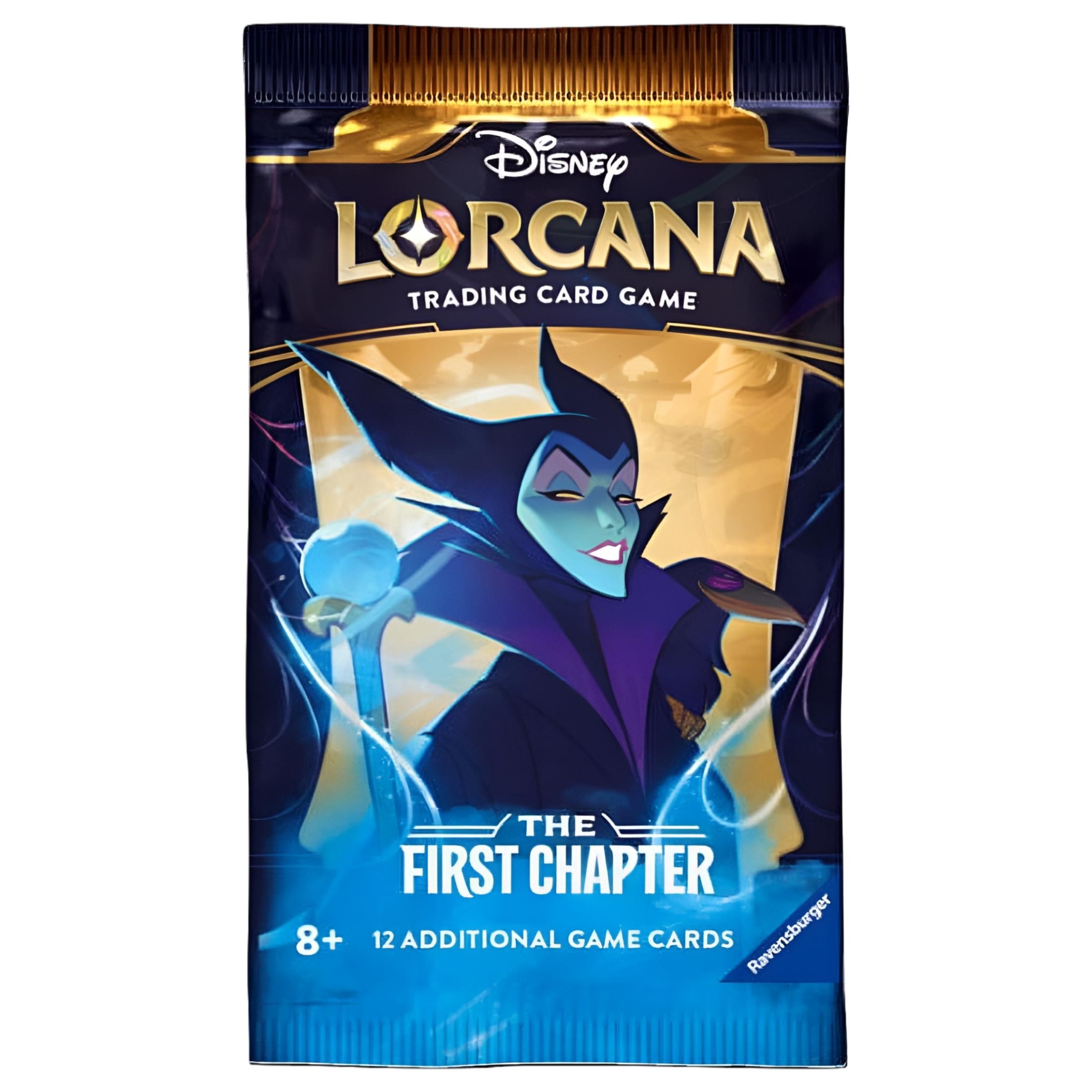 Lorcana Trading Card Game The First Chapter Booster Pack (12 Cards)