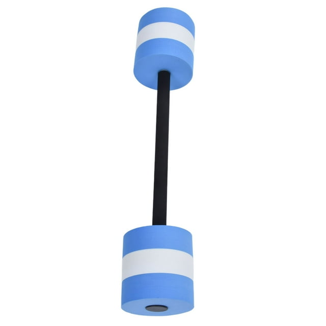 Water Fitness Dumbbell, Floating Pool Exercise Barbell Compact for for Aerobic Fitness