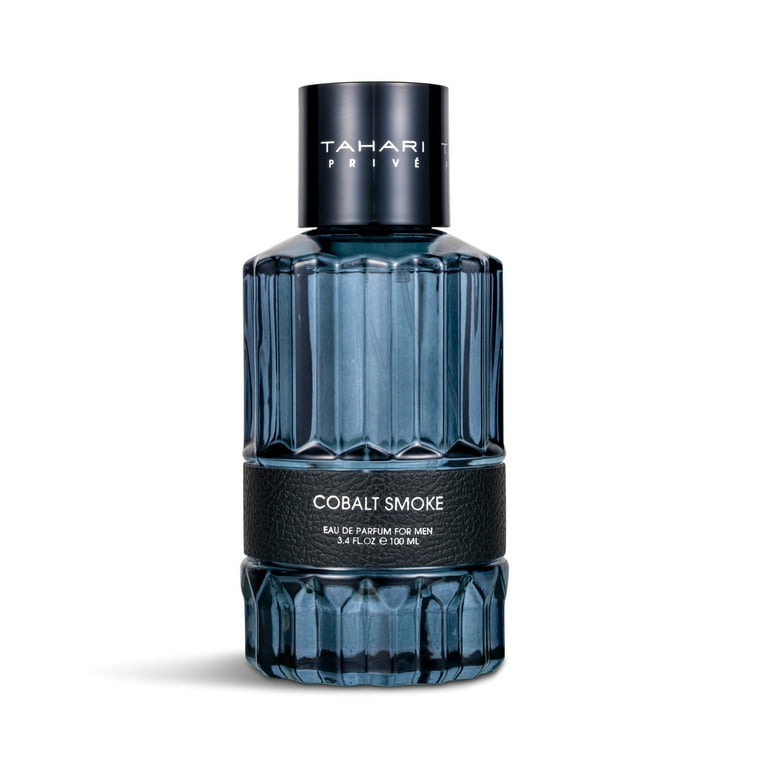 cigarette smell perfume Tahari Privé Cobalt Smoke Eau de Parfum for Men 100 mL/3.4 fl oz