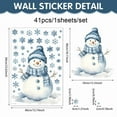 thumbnail image 6 of Seyotauo Winter Wall Decals Snowflakes Stickers Removable Christmas Snowman Wall Art White and Blue Winter Window Clings Decor for Home Bedroom Decoration, 6 of 6