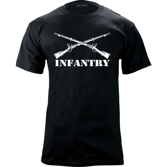Army Infantry Branch Insignia Military Veteran T-Shirt