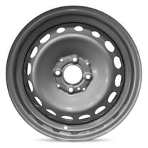 For 2016-2019 Smart Fortwo 15 Inch Painted Silver Rim - OE Direct Replacement - Road Ready Car Wheel