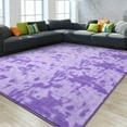 thumbnail image 3 of Large Ultra Soft Modern Area Rugs for Living Room Bedroom, 5x8 Feet Tie-Dyed Purple Thickened Memory Foam Indoor Carpets, Non-Slip Comfy Rug for Boys Girls Nursery Room Home Decor, 3 of 16