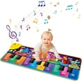 thumbnail image 1 of Alfombrilla para piano musical MR.TN Kids con 25 sonidos musicales de 1 a 6 años o más, 1 of 7