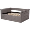 thumbnail image 4 of Bowery Hill Tufted Queen Daybed in Grey, 4 of 8