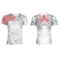 thumbnail image 2 of ARCHAIC BY AFFLICTION Men's T-Shirt S/S DRAGON RACE Biker MMA, 2 of 8