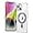 Clear-Purple Magnetic, variant on for iPhone 14 Phone Case: iPhone 13 Phone Clear Case Magnetic Military Grade Drop Protection Anti Yellowing Cell Phone Cover- Rugged Shockproof Protective Bumper(Clear-Purple Magnetic)