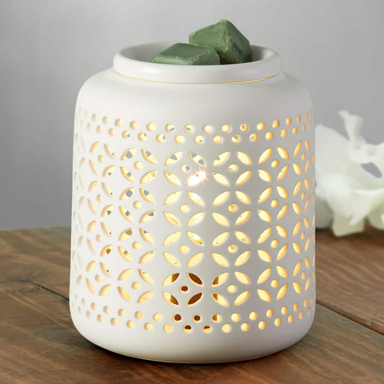 Vintage White Hot Plate Wax Warmer – Front Porch Candles