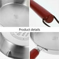 thumbnail image 4 of OFFIGAM Egg Frying Pan Silver Stainless Steel Multifunctional for Home, 4 of 10