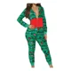 thumbnail image 1 of Ropa De Hogar Navideña Casual Para Mujer B Con Capucha Y Cre, 1 of 8