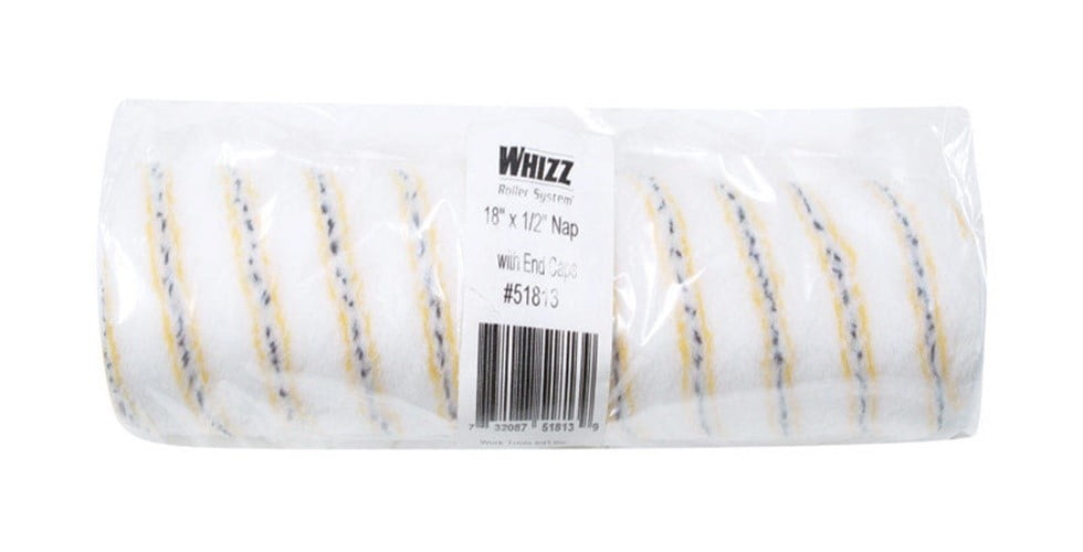 Whizz 51813 18 x 0.5 in. Premium Cage Frame Roller Cover
