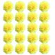 thumbnail image 2 of 20 Piezas 6.5 Cm Cabezales De Azalea Artificial Para Boda Pinza De cabellero Ramo De Ramillete Manualidades De Decoración De Br amarillo Yotijar Cabeza de flor, 2 of 10
