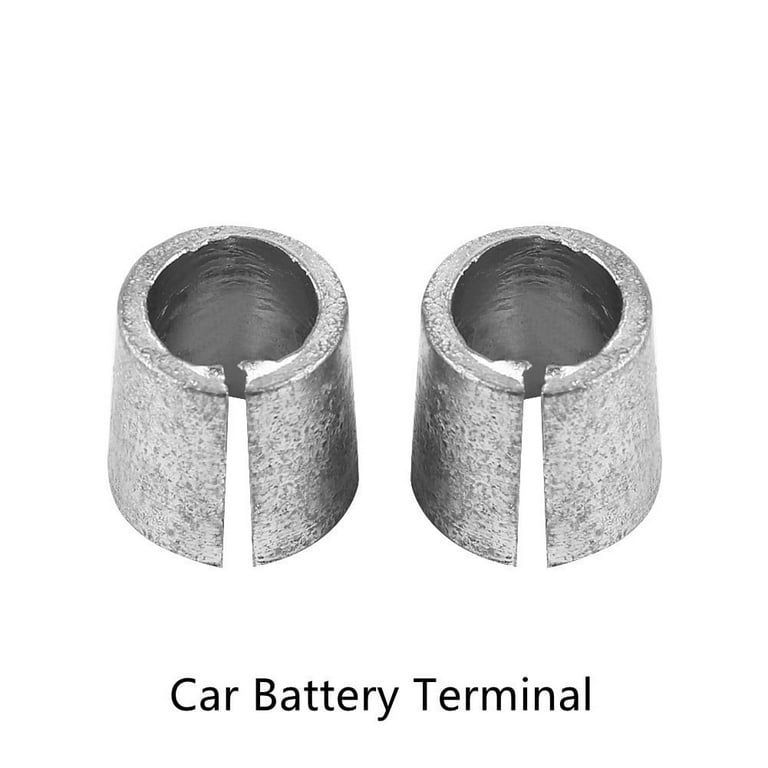 Battery Terminal Connectors 2 Pairs Heavy Duty Car - Positive & Negative Post, Easy Install Battery Positive Terminal - Foto 9