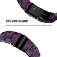 thumbnail image 3 of Wrist Straps For Apple Watch Series 3/2/1 42mm Smart Watch Strap 3 Beads Resin Replacement Wrist Ban, 3 of 4