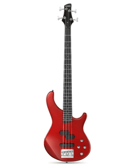 standard bass guitar size