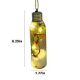 thumbnail image 3 of Vikakiooze Chrismas Decor,Wine Bottle Lights,Hanging Glowing Bottle Shape Ornament LED Colorful Light Christmas Tree Hanging Decoration Party Supplies, 3 of 7