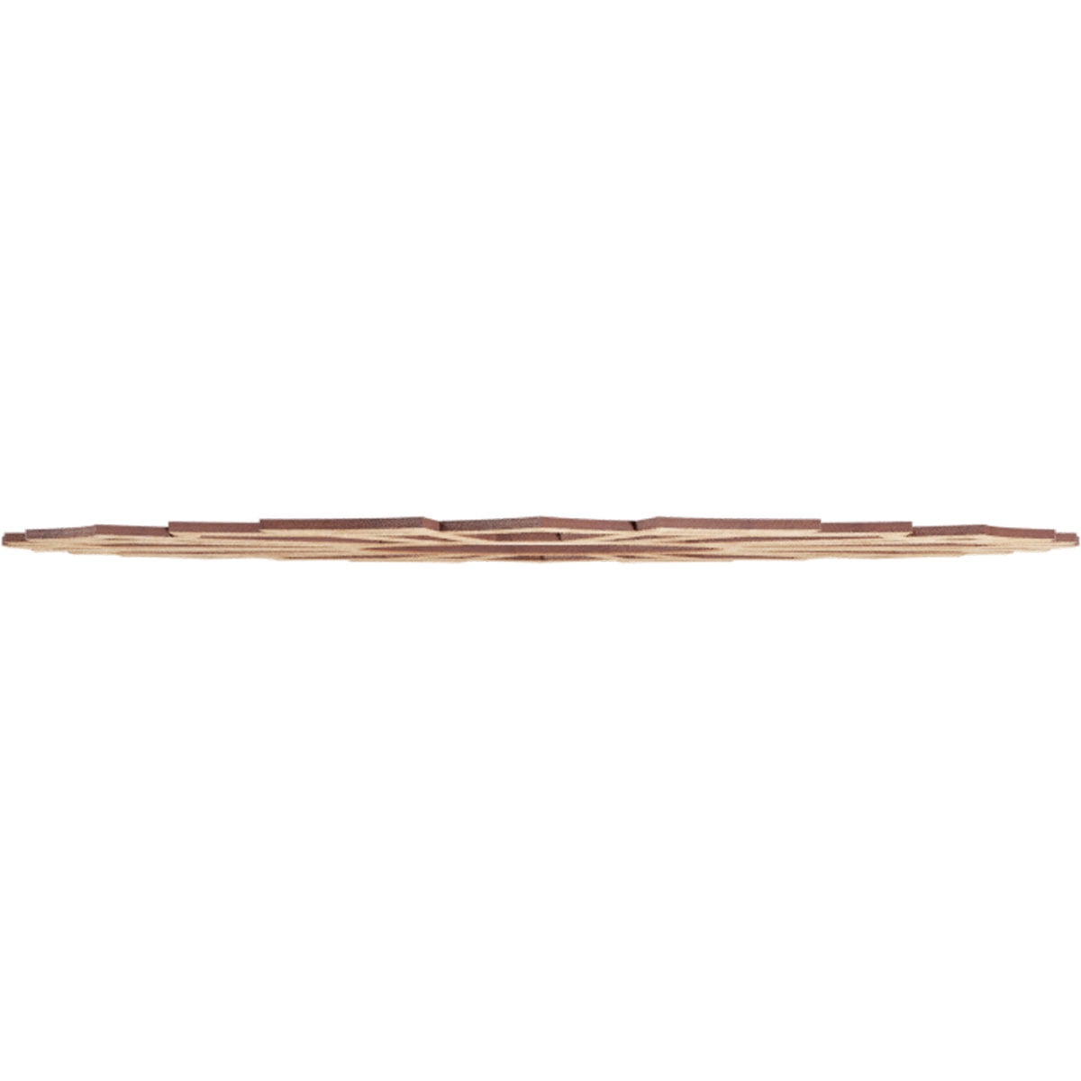 Ekena Millwork 24"OD x 8 1/2"ID x 1/4"T Augustus Wood Fretwork Pierced Ceiling Medallion, Alder