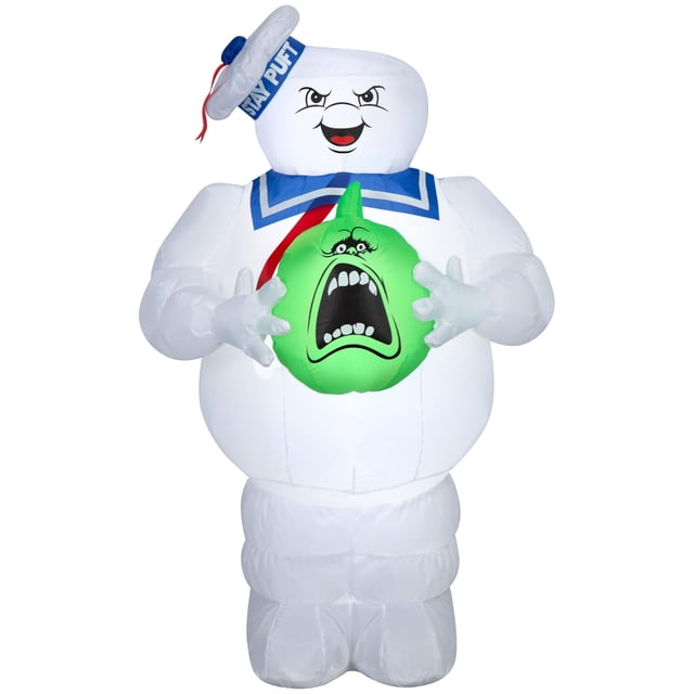 Inflable Gemmy Stay Puft de Ghostbusters de 107 cm de alto