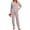 A-Pink, variant on UVN Pajamas Sets for Women Long Sleeve Henley Neck Tops and Pants 2 Piece Outfits Fall Winter Casual Sleepwear Pjs Lounge Sets