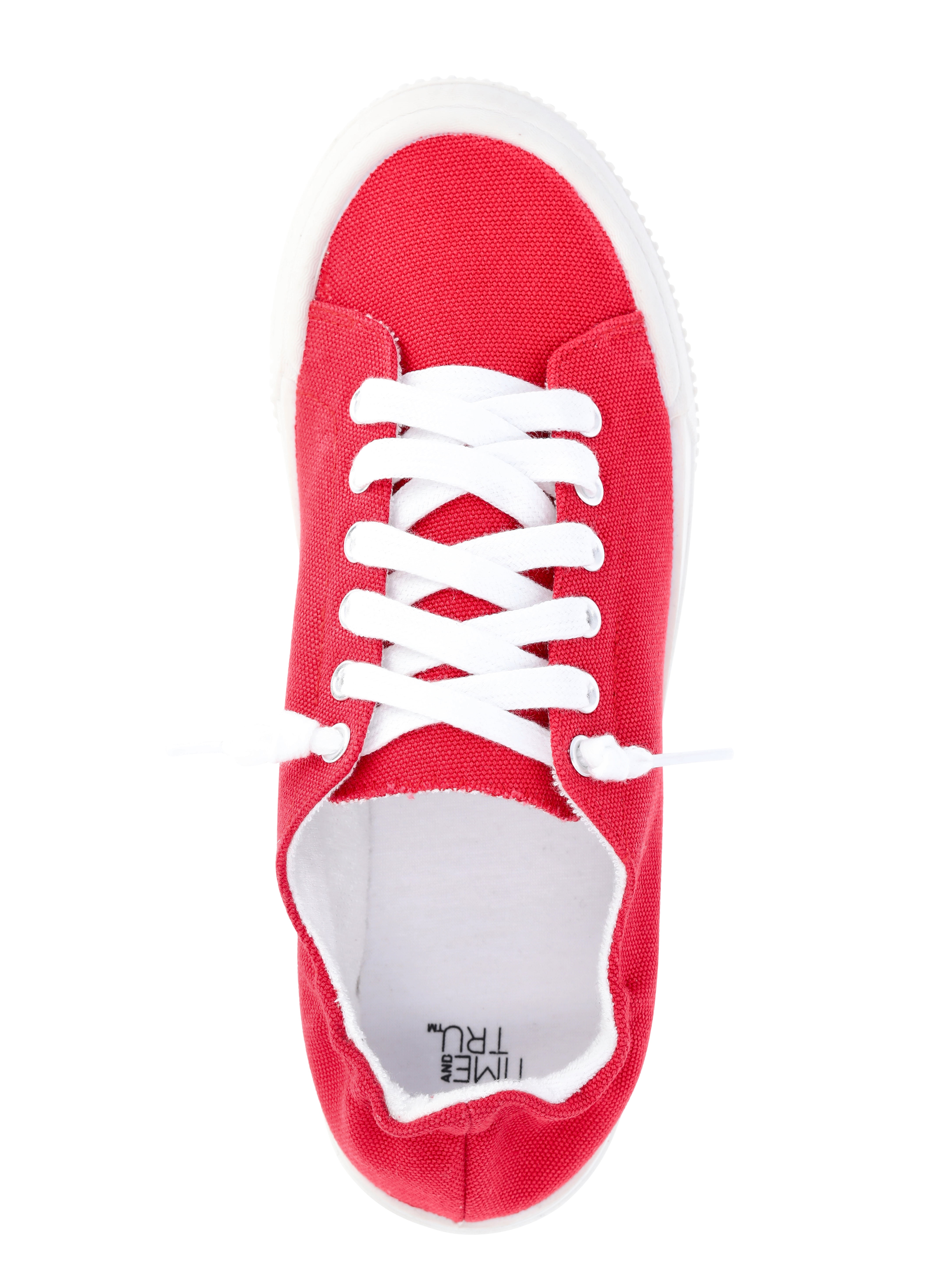 Time and Tru Women's Scrunchback Sneakers, Wide Width Available