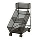 thumbnail image 5 of Cesta de vegetales de frutas Cartilla rodante Rolling Multipurpose Rack de almacenamiento de cocina resistente con ruedas para sala de estar de, 5 of 8