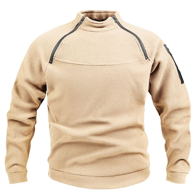 pstuiky camisa de manga larga para hombre, Sudadera con capucha de manga larga, holgada y de terciopelo de invierno para hombre, con cuello alto salir tops xxxxl