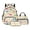 Beige-Dinosaur Planet Stars, variant on Kuiaobaty Planet Stars Print Backpack Set of Kids Boys Girls Lightweight Backpack and Lunch Bag with Adjustable Strap Multi Pockets Bookbag with Pencil Case for School Travel