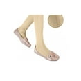 thumbnail image 3 of Sierra Socks Girls' Small Cable Pattern Opaque Nylon 2 Pair Pack Tights G12559 (Ivory, S (4-6 yrs)), 3 of 4