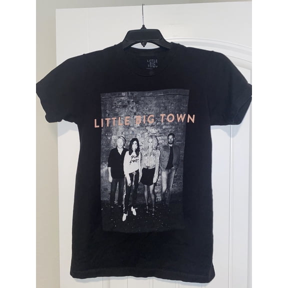 Little Big Town The Breakers Tour" Black Concert T-Shirt (S)"