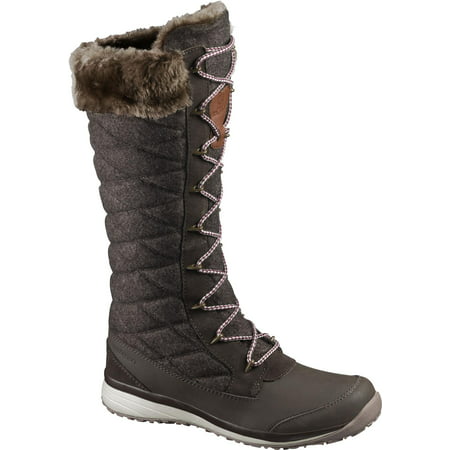 Salomon Women's Hime High Quilted Faux Fur Lined Winter