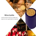 thumbnail image 7 of WHAMVOX Blue Wine Bottle Heat Shrink Capsules for Decor with Plastic Material 100pcs, 7 of 7