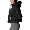 thumbnail image 3 of Columbia Women's Flash Challenger Cropped Windbreaker, Black, Small, 3 of 9