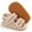 Khaki, variant on SOFMUO Baby Girls Boys Sandals Premium Soft Anti-Slip Rubber Sole Breathable Infant Summer Outdoor Water Shoes Toddler First Walkers(6-12 Months,Pink)