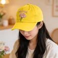 thumbnail image 3 of Mama Embroidered Baseball Cap for Women – Adjustable Mother’s Day Hat with Carnation Design Mom Trucker Cap Breathable Casual Hat Gift for Moms, 3 of 5