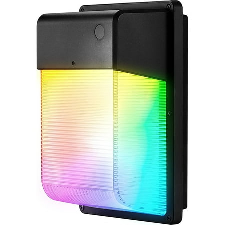

Led Wall Pack Light RGB Security Lights Led Outdoor Lighting