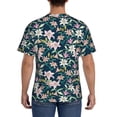 thumbnail image 2 of Rocae Lilies Flowers for Men's Moisture-Wicking Crew Tee - T-Shirt for Sports, Outdoor Activities, and Casual WearXX-Large, 2 of 9