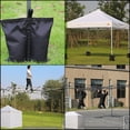 thumbnail image 1 of Poids de Qualité Industrielle, Poids de Jambe pour Tente, Tissu Durable, Conception Portable, pour Camping en Plein Air, Stabilité de Solution, Poids Robustes, pour Randonnée Randonnée,YISHFHP,Noir, 1 of 7