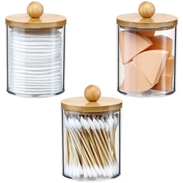 Qtip Distributeur de cotons-tiges avec couvercle pop-up - Organiseur portable pour cotons-tiges - Boîte de rangement multifonction pour voyage, quotidien, camping, affaires Qtip Distributeur de cotons-tiges avec couvercle pop-up - Organiseur portable pour cotons-tiges - Boîte de rangement multifonction pour voyage, quotidien, camping, affaires