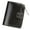 Black, variant on Wallet for Women Small Bifold Short Ladies Purse Zipper Coin Pocket Card Cash Holder with ID Window