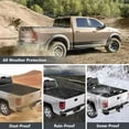 Pinypikaka Hard Folding Truck Bed Tonneau Cover for Ford F150