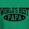 thumbnail image 3 of CafePress - World's Best Papa Men's Value T Shirt - Men's Classic Graphic Cotton T-Shirt, 3 of 4