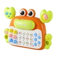 thumbnail image 3 of Juguete Educativo perfecl Telefónico en Rollo Musical Multifuncional Naranja, 3 of 8