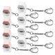 thumbnail image 1 of 8pcs Keyboard Fidget DIY Decompression Toy Smooth Gifts Stress Relief Removable, 1 of 2