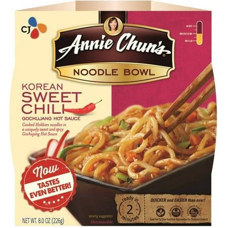 - Annie Chun's Microwavable Noodle Bowl, (Pack of 6), Multiple Flavors and Bowl Sizes Available
