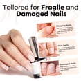 thumbnail image 4 of modelones Rubber Builder Nail Gel Base Coat, Jelly Nude Translucent Builder Base Nail Gel Thickening Strengthening Building Apex for Beginner DIY Salon at Home, 4 of 9