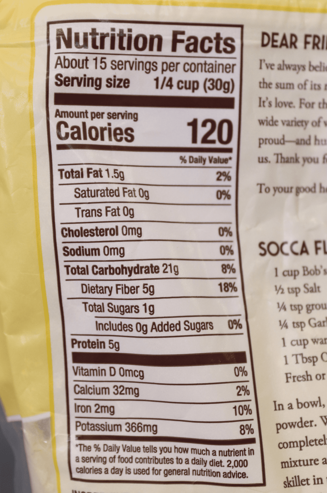 Bob's Red Mill Gluten-Free Chickpea Flour, 16 Oz