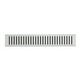 thumbnail image 3 of Voltaire 18" Stainless Steel Linear Shower Drain in Chrome, 3 of 4