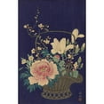 thumbnail image 2 of Ohara Koson 11x14 Gold Ornate Wood Frame and Double Matted Museum Art Print Titled - Bamboo Flowerbasket (1932), 2 of 4