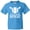 Pacific Blue, variant on Inktastic Grunge Eat Sleep Baseball Repeat Youth T-Shirt