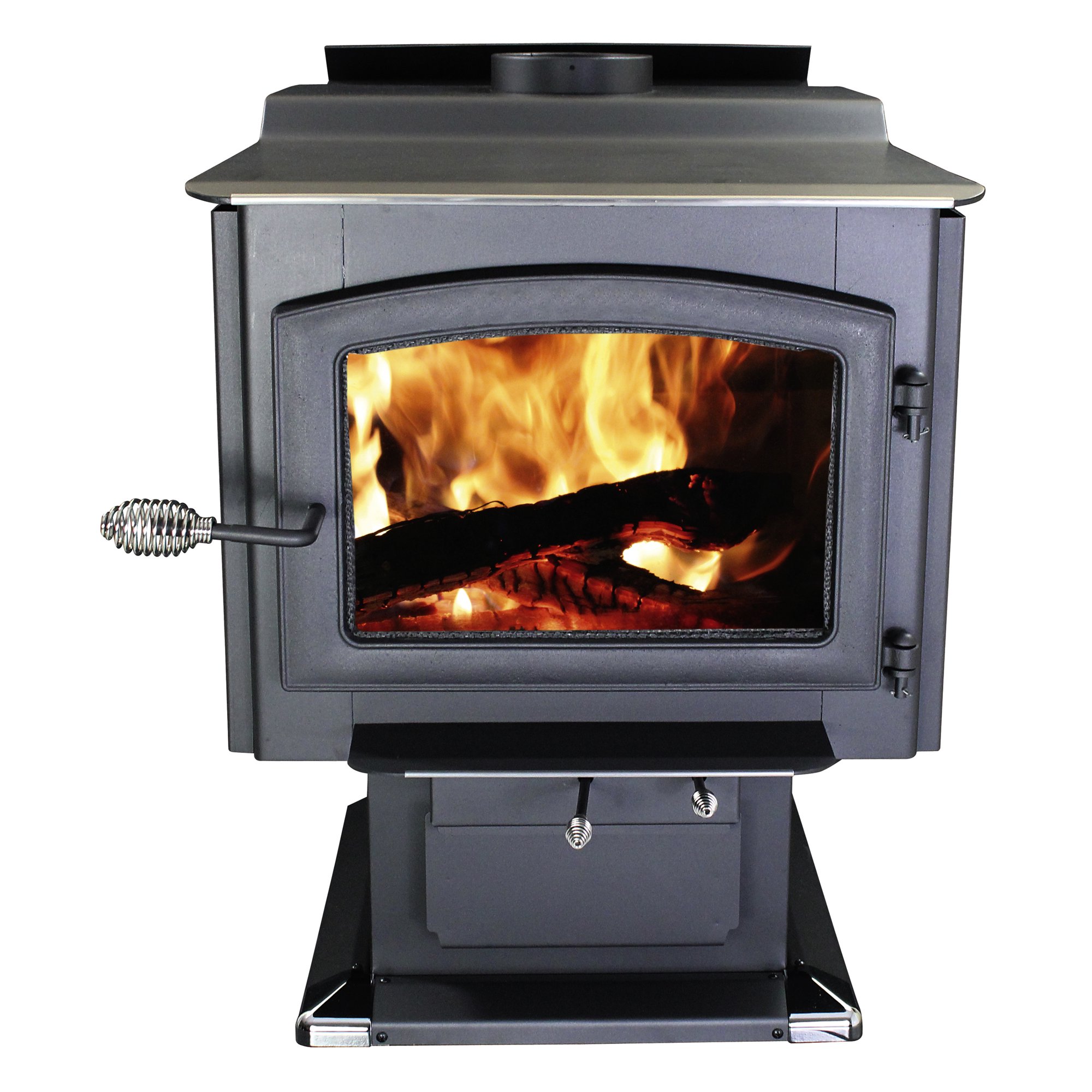 Ponderosa 2,000 Sw. Ft. EPA Certified Wood Stove with Blower - Walmart.com